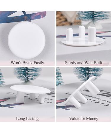 SYEYCW 32 Pcs Child Safety Plug Socket Covers - UK White Outlet Protectors for Home and School - Buy Online on GoSupps.com