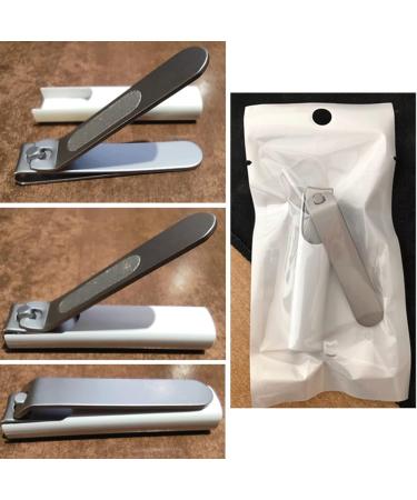 UNbit Nail Clipper Stainless Steel Nail Clippers with Anti-Splash Cover Trimmer Pedicure Care Nail Clippers. - Buy Online on GoSupps.com