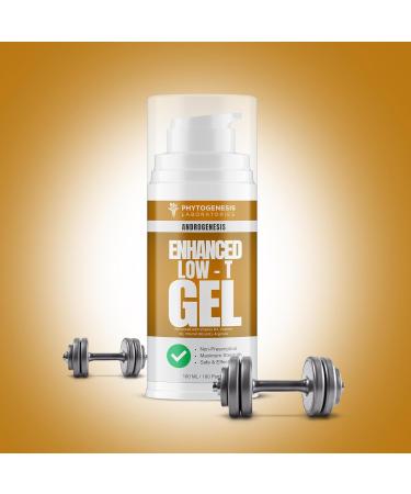 ANDROGENESIS Enhanced Formula Low T Support Gel T Booster for Men Muscle Recovery Energy Booster Healthy Aging Now with Vitamins D3 K2 B6 and L-Arginine - Buy Online on GoSupps.com