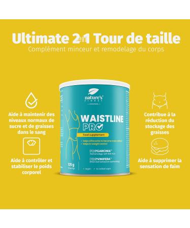 Nature's Finest Waistline PRO | 2-in-1 Body Slimming & Shaping Supplement | Advanced Weight Management Formula for a Slimmer Waist | Fat Burning & Appetite Control - Buy Online on GoSupps.com