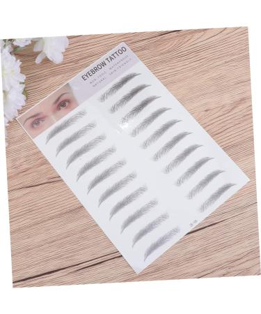 Beavorty 2pcs 3d Eyebrow Stickers Eyebrow Hair Eyebrow Sticker Brow Shaper Makeup Eyebrow Transfer Makeup Sets Hair Kit Eye Brow Shaping Kit Make Plastic 4d - Buy Online on GoSupps.com