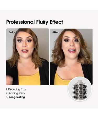 Professional Hair Dryer Brush | 110 000 RPM Hot Air Brush | Fast Drying & Styling for All Hair Types | Ionic Anti-Frizz Technology - Buy Online on GoSupps.com