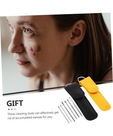 NOLITOY 12 Sets Ear Cleaning Tool - Portable Earwax Cleaner for Effective Ear Wax Removal | Best Ear Wax Scooper & Ear Spoon - Buy Online on GoSupps.com