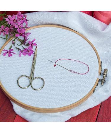 GIEMSON 8 Inch Round Embroidery Hoops - 12 Pack Bamboo Circle Cross Stitch Hoops for Art & Craft Sewing - Buy Online on GoSupps.com