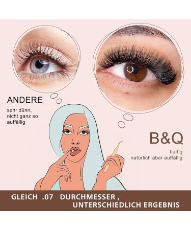 Shop 10D-D Eyelash Extensions - 3D 4D 6D & 10D Volume Lashes | B&Q C&D Curl - International Shipping Available - Buy Online on GoSupps.com