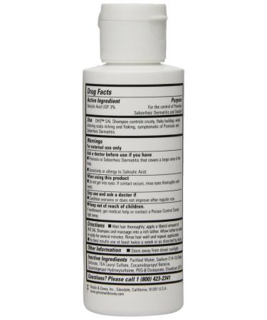 DHS Sal Shampoo 4 oz - Soothing Formula for Scalp Care - Buy Online on GoSupps.com