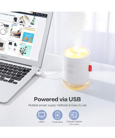 SmartDevil Snow Humidifier 500ml - Ivory | Quiet Portable Air Humidifier - Buy Online on GoSupps.com