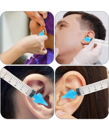 16 Pcs Ear Wax Removal Syringe Set - Ear Cleaning Bulb Syringe for Gentle Irrigation - Buy Online on GoSupps.com