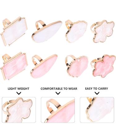 Angoily 8pi ces Palette pour Nail Art Plateau de M lange de Couleurs Plateau Porte-ongles - Buy Online on GoSupps.com