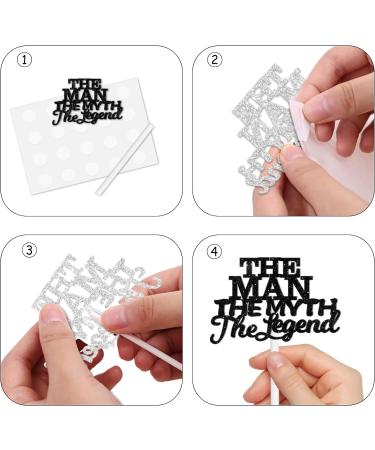 S-FX-0078 Ice Cream Fruit Dessert Cupcake Topper Colorful Glitter Happy Birthday Sensory Pop Game Theme Decor Supplies Baby Shower Boys Girls Birthday Party Decorations - Buy Online on GoSupps.com