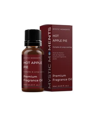 Mystic Moments | Hot Apple Pie Fragrance Oil - 10ml - Perfect for Soaps Candles Bath Bombs Oil Burners Diffusers and Skin & Hair Care Items Apple 10ml - Buy Online on GoSupps.com