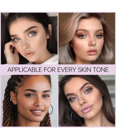 UCANBE Florescence Eyeshadow Palette - 18 Highly Pigmented Nude & Brown Shades for Smokey Eyes | Matte Shimmer & Glitter Makeup for Women & Girls - Buy Online on GoSupps.com
