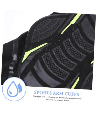 Mobestech Sports Arm Sleeves | Elbow Cushion Support Brace | Elbow Strap - Black - International Shipping Available - Buy Online on GoSupps.com