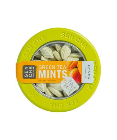 Sencha Naturals Green Tea Mints Tropical Mango 1.2 oz (35 g)