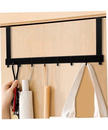 DOITOOL Space Aluminum Door Hanger Has Stood Towel Hanger Hook Holders Coat Hanger for Door Storage Cabinet - Buy Online on GoSupps.com