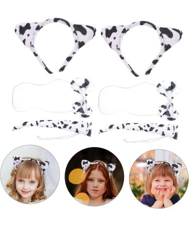 FRCOLOR 8 Sets Cow Headband Head Band Tail Animal Cow Headgear Cosplay Headband Cow Costume Accessories Bow Tie Cosplay Party Prop Party Costume Accessory Cosplay Bow Ties Prop Fabric - Buy Online on GoSupps.com