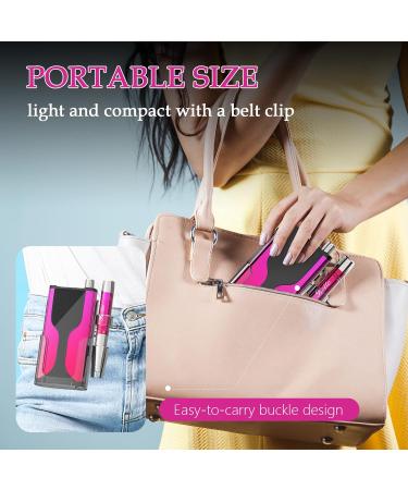 Rechargeable Belle Professional Nail Drill Machine 35000 RPM for Acrylic Nails 6 Bits, Brushless Motor, Manicure/Pedicure E File - Rose Pink - Buy Online on GoSupps.com