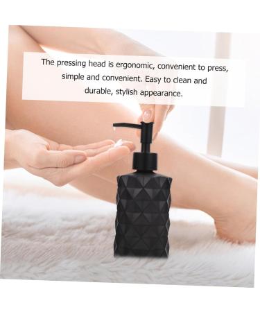 Oatipho Glass Hand Disinfection Bottle - Empty Pumping Detergent Dispenser for Shampoo Shower Gel and Travel Use | Eco-Friendly & Versatile - Buy Online on GoSupps.com