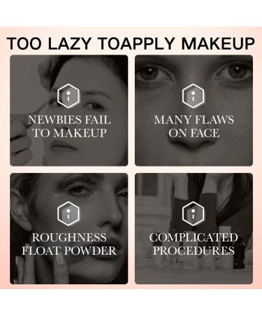 Lazy Brightening Face Cream - Moisturiser Face Women - Make Up Primer for Women - face moisturisers - Skin Lightening Cream - Foundation Full Coverage & Moisturizing - Buy Online on GoSupps.com