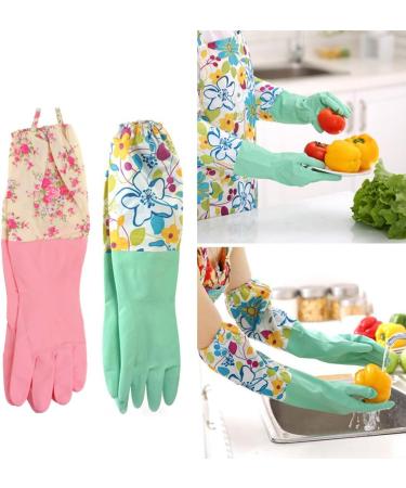 KAHDGSS Kitchen Cleaning Gloves Waterproof Household Glove Dishwashing For Vegetable Fruit Planting Dirty Proof - Buy Online on GoSupps.com