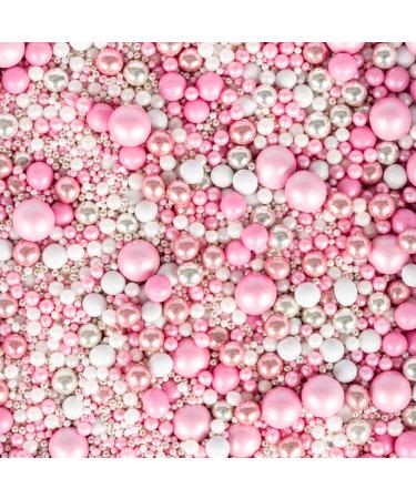 Buy Superstreusel Cuddly Mussel Sugar Pearls - Edible Chocolate-Filled Balls for Cake Decoration - Colorful Nonpareilles (90g) | International Shipping - Buy Online on GoSupps.com