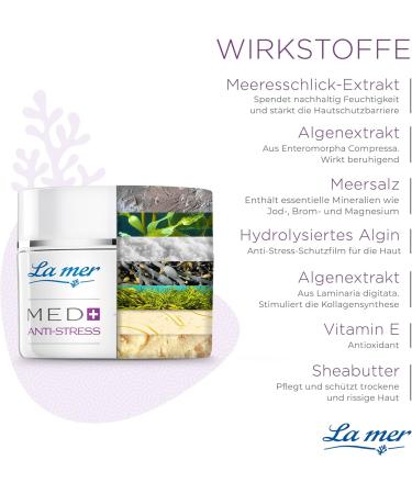 La mer Med+ Anti-Stress Rich Day Cream 50 ml without Perfume - Buy Online on GoSupps.com