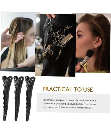 CANIGHT 6pcs Hair Styling Clips Hair Catch Clip Hair Clips for Barbers Barber Grips Hairdresser Clips Abs - Buy Online on GoSupps.com