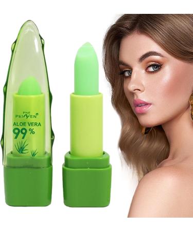  YUNFANG Temperature-Changing Lipstick | Lip Color Changing Lipstick - Color-Changing Aloe Lip Balm Jelly Lipstick Moisturizing Lip Balm by Yunfang - Buy Online on GoSupps.com