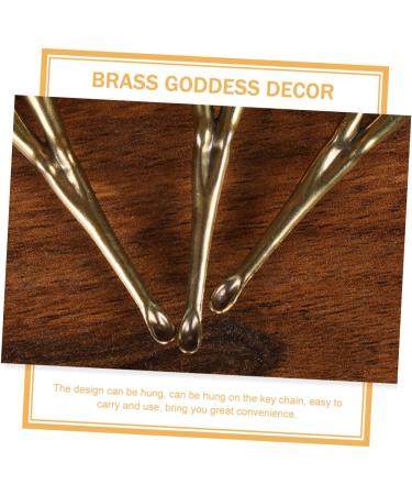 YARNOW 3pcs Brass Ear Car Pendant Car Cleaner Tweezer Cleaner Brass Ear Spoon Kung Fu Tea Scoop Mini Teaspoon Tiny Ear Spoons Pendant Tiny Spoons for Ear Brass Ear Spoons Decors - Buy Online on GoSupps.com