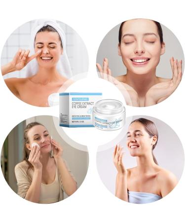 Coffee Extract Eye Cream Caffeine Eye Cream Under Eye Cream with Coffee and Hyaluronic Acid Anti Wrinkle Eye Cream Instant Eye Cream Tightener Eye Cream For Lines and Wrinkles And Dark Circles - Buy Online on GoSupps.com