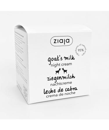 Ziaja Goat s Milk Night Cream 50Ml blue - Buy Online on GoSupps.com