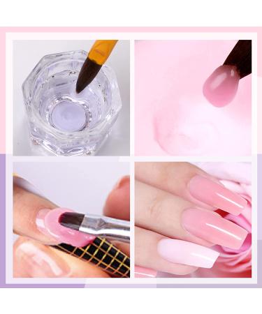 Morovan Glitter Acrylic Nail Kit - Professional Set for Nail Art Decoration and DIY Nail Extensions - Buy Online on GoSupps.com