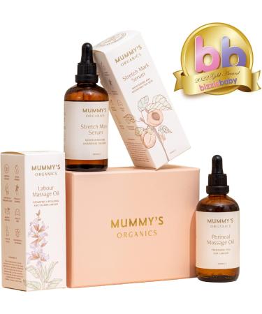 Mummy's Organics - Organic Pregnancy Gift Set - Baby Shower - Award Winning - Developed by Midwives - Buy Online on GoSupps.com