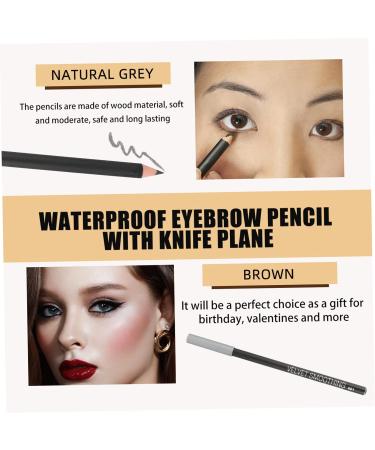 NOLITOY 12pcs Black Eyeliner 1 Eyebrow Pen Makeup Eye Lining Pencil Highlighter Water Proof Girl 1 count (Pack of 1) Black - Buy Online on GoSupps.com