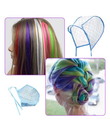 Nitaiun 12-Piece Hair Dye & Highlight Cap Set | Professional Coloring Accessories for Salon & Home Use - Buy Online on GoSupps.com