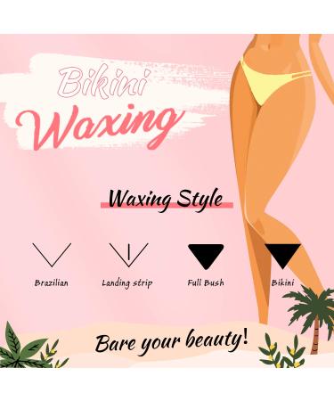 Ajoura Home Waxing Kit with Digital Warmer - 14oz Hard Wax Beads for Brazilian Bikini, Legs, Armpit, Face - Pre & After Wax Spray Included - Buy Online on GoSupps.com