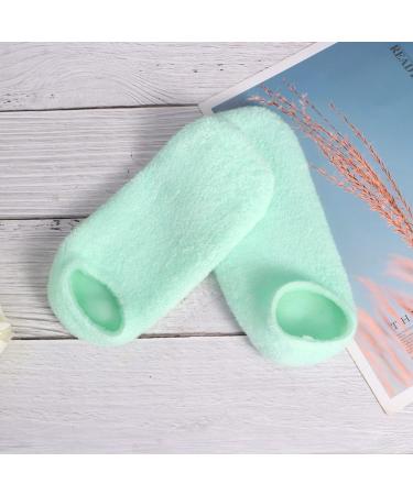Healeved 3 Pairs Heel Anti-Crack Socks Ankle Socks Heel Repair Socks Resin Heart Hair Clip Cracked Heels Guard Dry Feet Socks Anti Callus Socks (Green) Hard Feet Socks Foot Gel Moisturizing - Buy Online on GoSupps.com