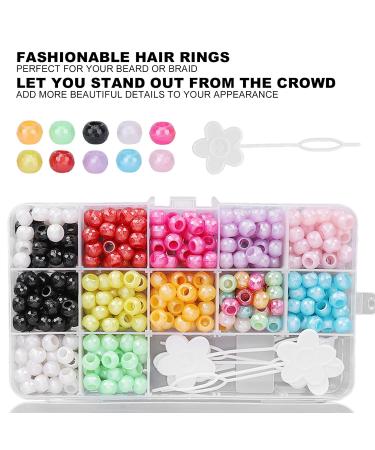 Colorful Hair Braid Rings & Beads - Exquisite Fashion Accessories for Banquets | Shop Internationally - Buy Online on GoSupps.com