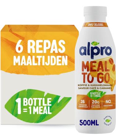 Alpro Boisson Substitut de Repas Caf Caramel 500ml 6 x 500g - Repas Complet Boire - Buy Online on GoSupps.com