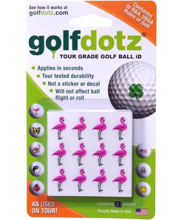 Golfdotz Flamingo Golf Ball Marker | Golf Accessories for Unique Ball Identity - Buy Online on GoSupps.com