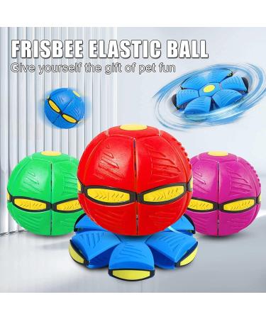 Buy Yeahboom Premium Dog Frisbee Ball Toy - Flying Saucer for Dogs | Durable & Fun Pet Toys Violet - Buy Online on GoSupps.com