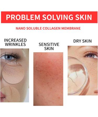 Melting Collagen Film Soluble Collagen Supplement Film Highprime Collagen Film Mask Collagen Hydrating Face Mask to Prevent Fine Lines Protect Skin and Anti-Ageing (2 Boxes) - Buy Online on GoSupps.com