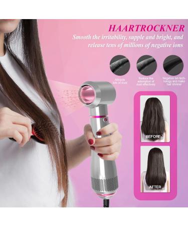 SevePanda 4-in-1 Hair Dryer Brush Set - Ionic Care, Frizz-Free Styling - Gray - Buy Online on GoSupps.com