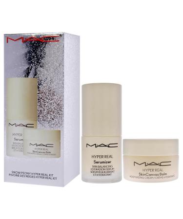 Buy MAC Bizarre Blizzard Snow Peony Hyper Real Kit for Women - 2 Pc Serum & Cream - International Shipping Available - Buy Online on GoSupps.com