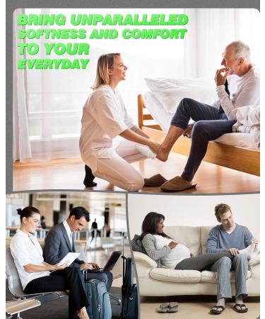 LIN Diabetic Socks for Men & Women | Extra Wide Non Binding - 12 Pack (White and Black, Size 10-13) - Buy Online on GoSupps.com