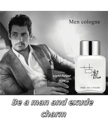 Cologne for Men Light blue ocean notes Sandalwood rose vanilla scent The content is 1.76 ounces (sandalwood) (Rose) - Buy Online on GoSupps.com