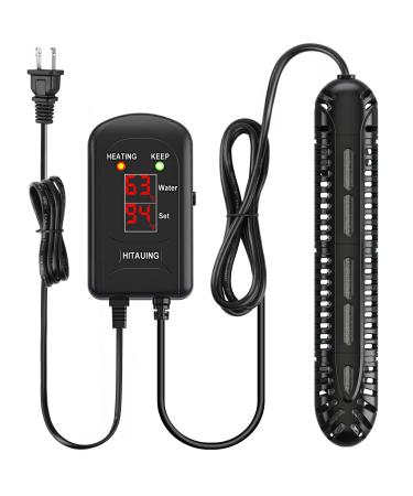 Hitauing aquarium heating 200W aquarium Heizstabr with LED digital display & 5 safety protection dipable aquarium heater with 2 suction cups and 5.9ft cable for 20-40 gallon fish pools.200 Watt Aquarium Heater - Buy Online on GoSupps.com