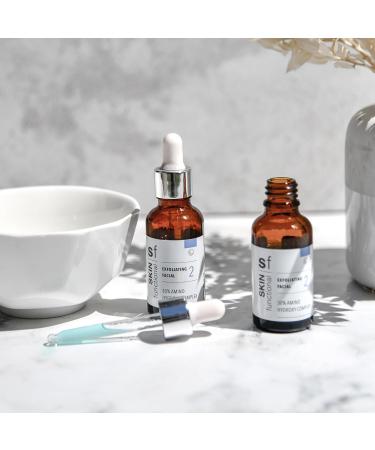 Skin Functional Exfoliating Facial 2 Serum 30% Amino Hydroxy Complex Skin Exfoliation Radiance & Regeneration Anti Dark Spots 30 ml - Buy Online on GoSupps.com