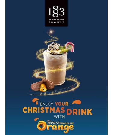 Maison Routin 1883 Premium Terry's Chocolate Orange Syrup 1L - Ideal for Coffee & Hot Chocolate - Buy Online on GoSupps.com