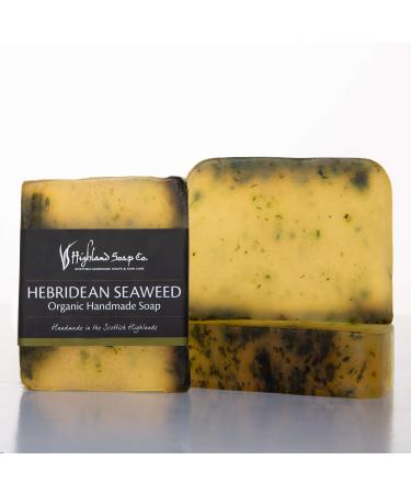 The Highland Soap Company  Organic Handmade Soap  5.3oz (Hebridean Seaweed)